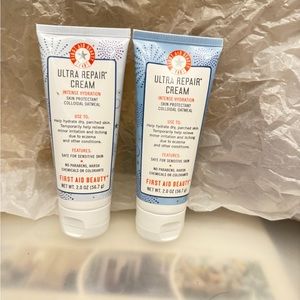 First Aid Beauty Ultra Repair Cream Moisturizer 2 travel size